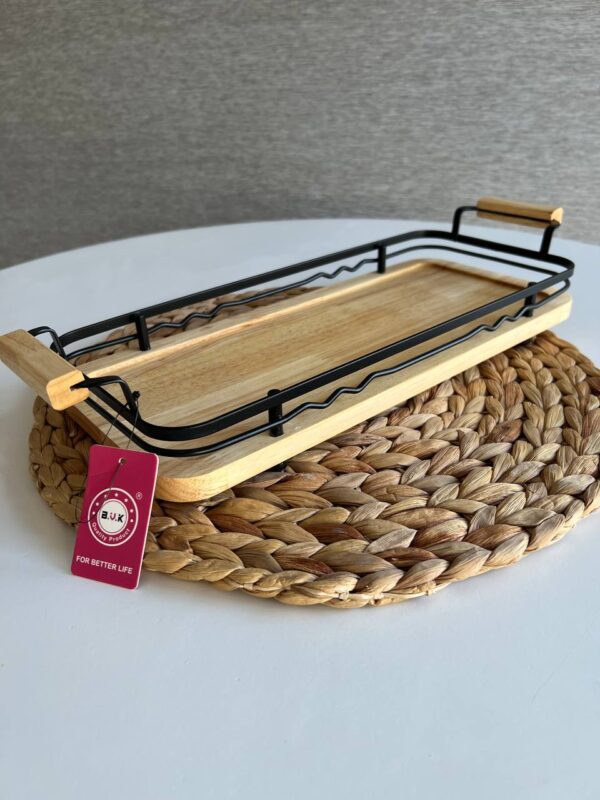 رولت خوری چوبی BVK مدل کاریزما مشکی