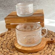 فنجان لته خوری روما- طرح سنتی گرد