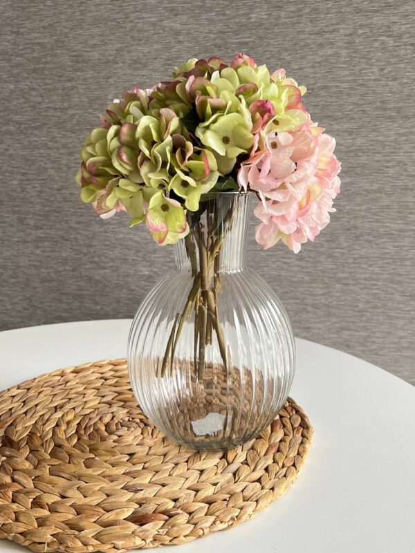 گلدان شیشه ای دنیز- مدل ماهلین کد 1390